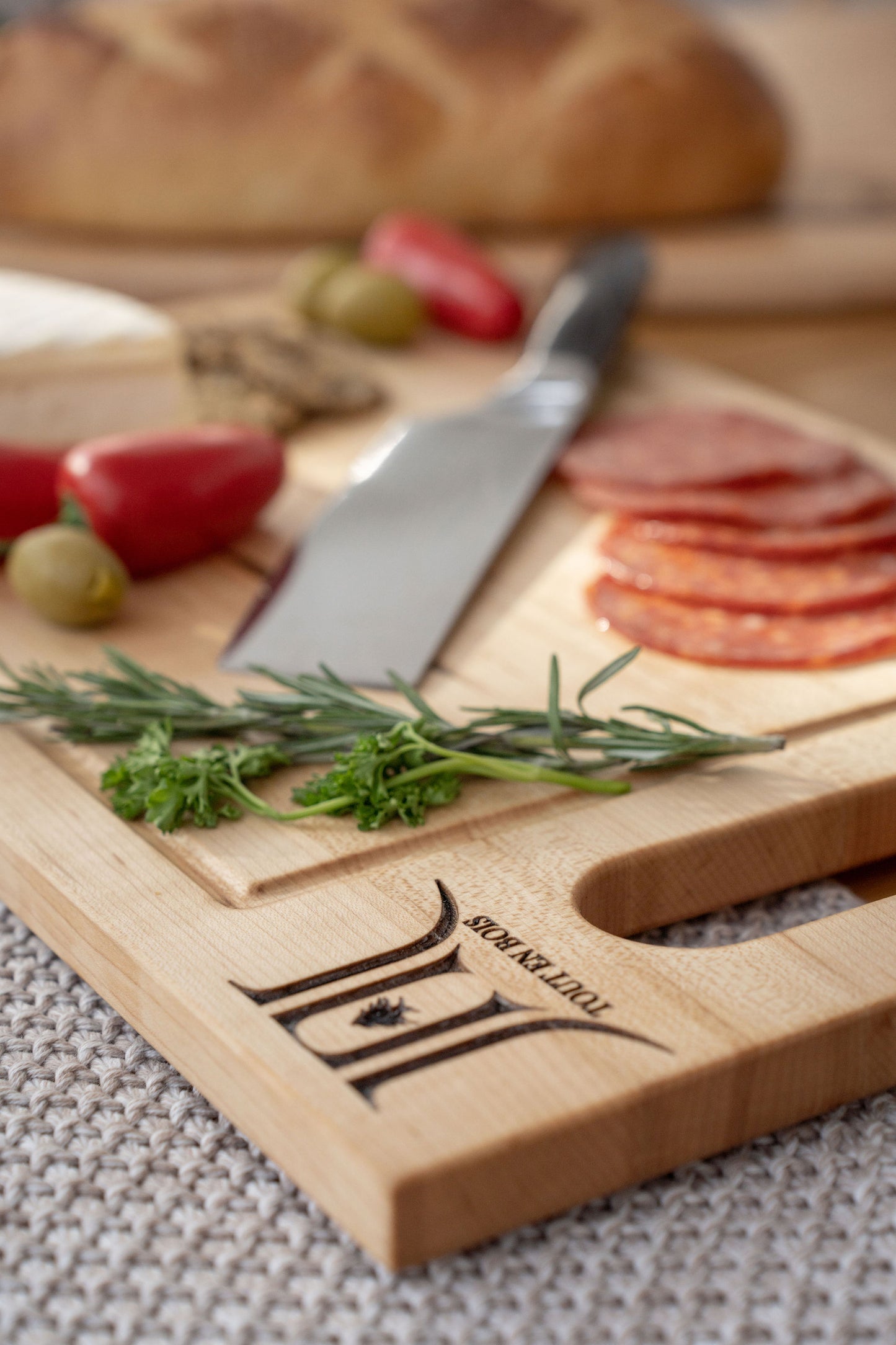 La Agathe – Maple Cutting and Serving Board