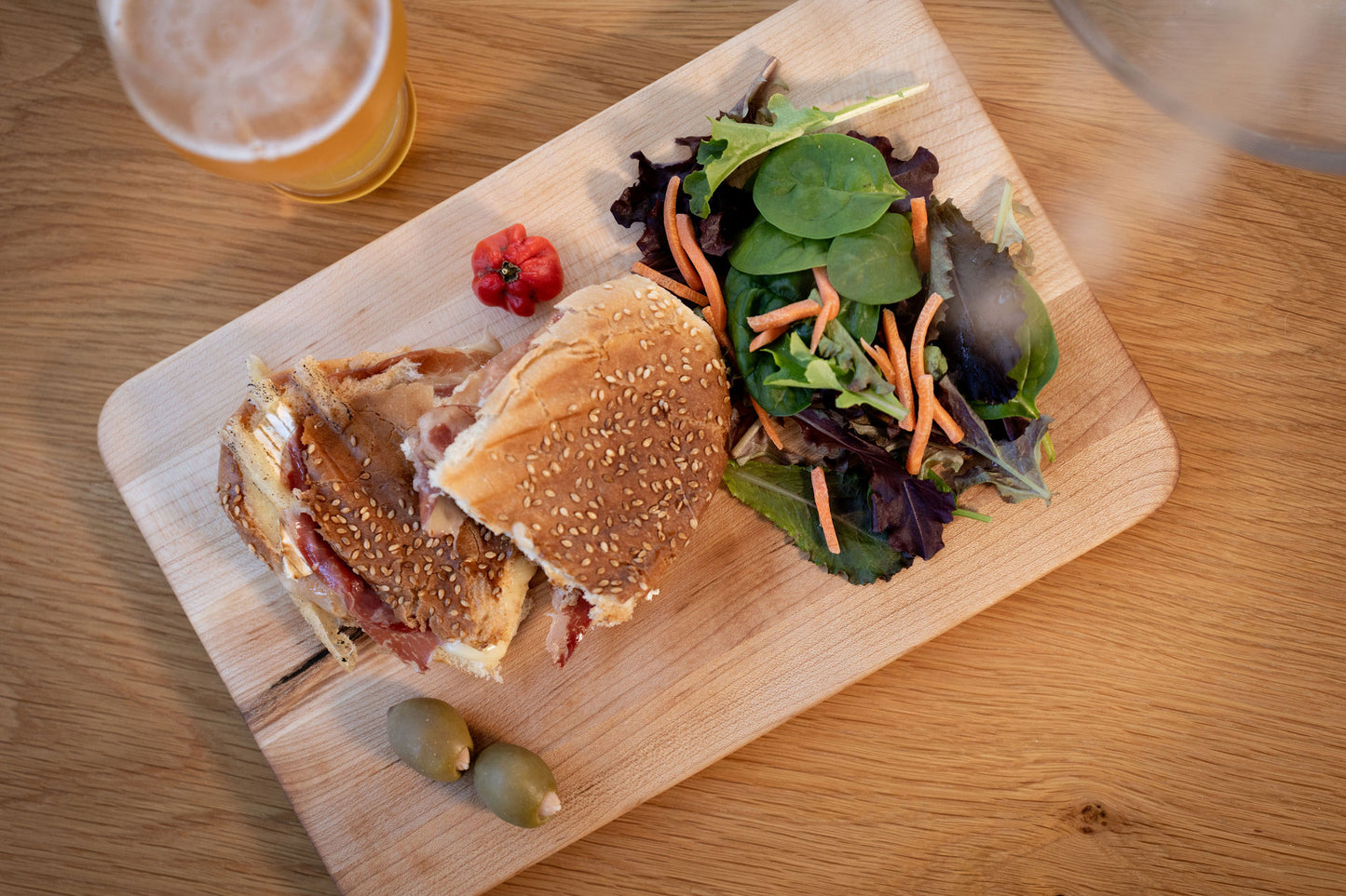 La Madeleine – Maple Wood Serving Tray